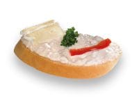 Chlebíček s hermelínem