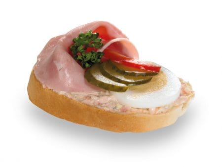 Chlebíček se šunkou