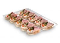 Chlebíček se šunkou 10 ks