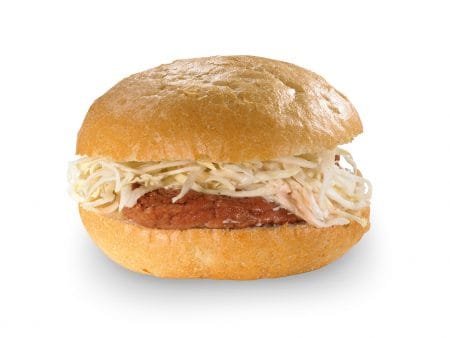 Hamburger s hořčicí