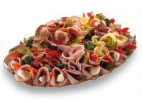 Obložená mísa s uzeným masem