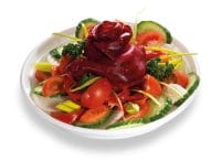 Zeleninový obložený talíř