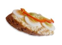 Chlebíček s topinkovou pomazánkou